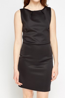 Bodycon Basic Dress XS / Viscose / Black